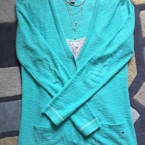 Eddie Bauer Cardigan Medium Tall